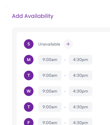 Scheduling